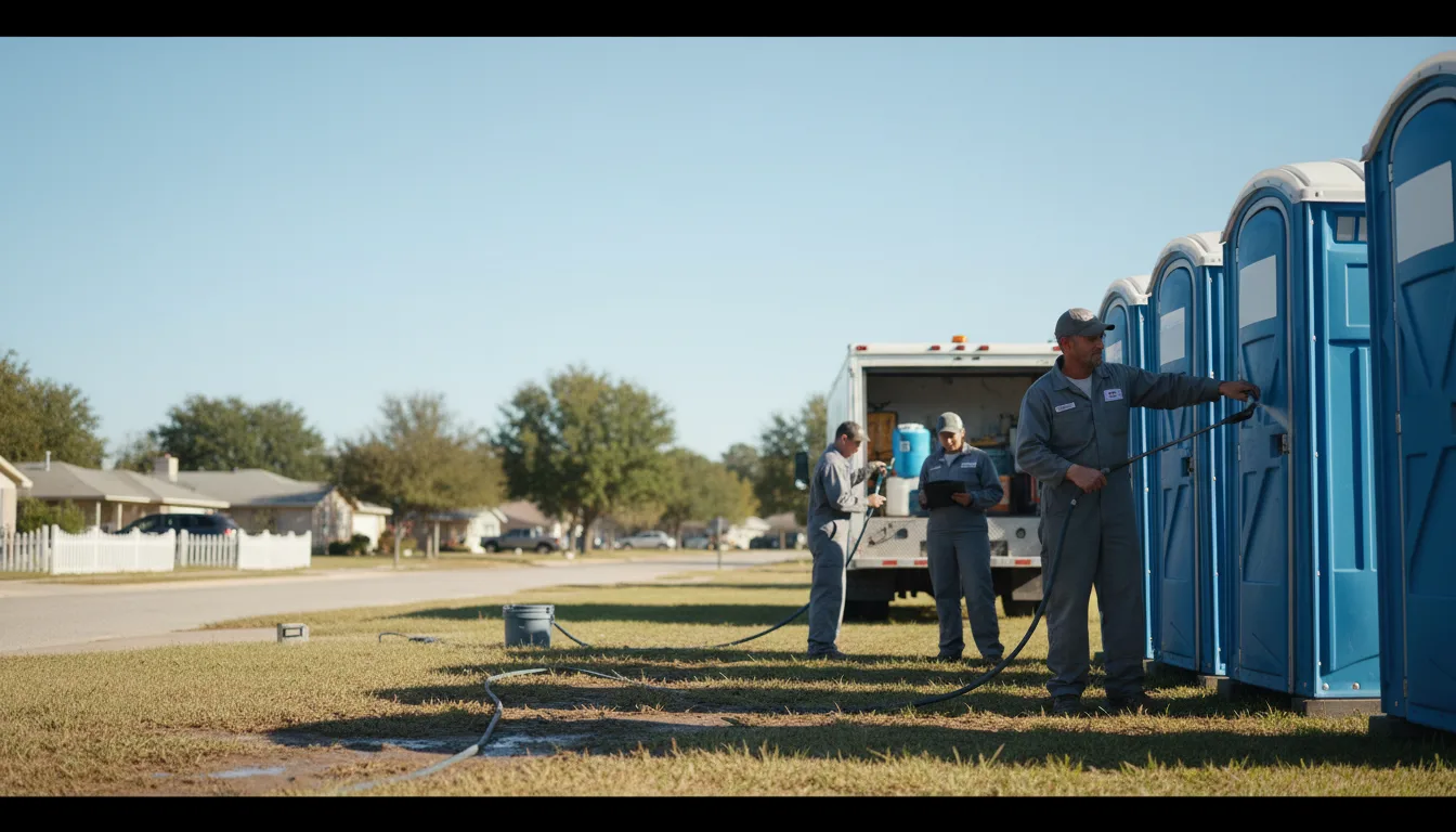 Long-Term Portable Toilet Rental in Addison, AL near me